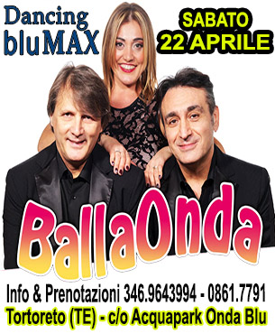 Ballaonda Sabato 22 Aprile