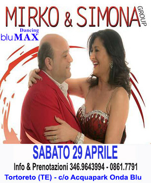 Mirko & Simona Group sabato 29 Aprile!