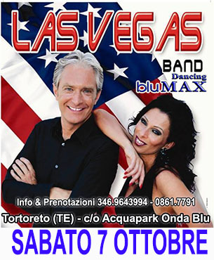 LAS VEGAS BAND SABATO 7 OTTOBRE !