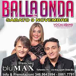 Ballaonda Sabato 9 Novembre