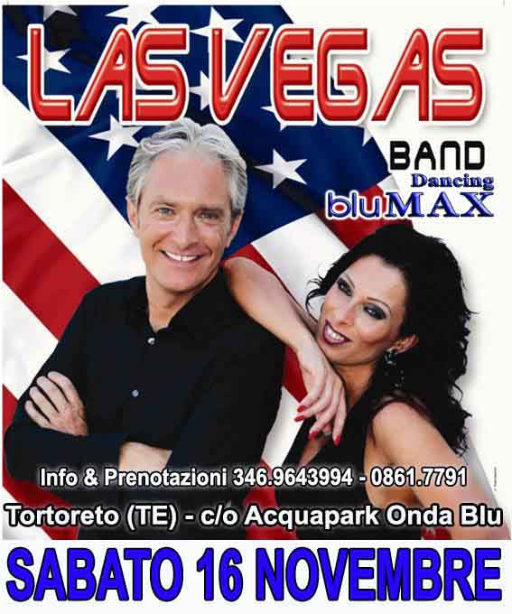 LAS VEGAS BAND SABATO 16 NOVEMBRE