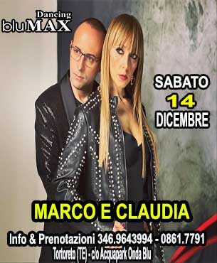 Marco & Claudia al Blu Max